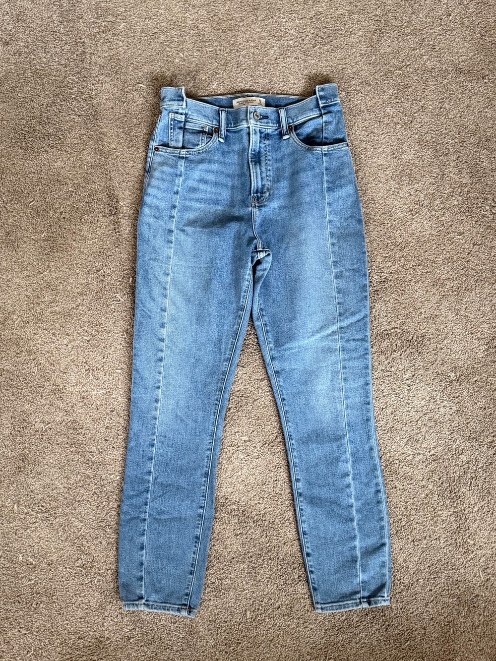 Abercrombie High Rise Super Skinny Jeans